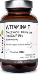 Kenay Witamina E Tokotrienole i Tokoferole TocoGaia Ultra 30 kaps. KENAY 1