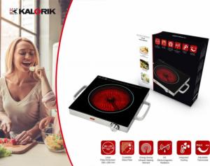 Płyta wolnostojąca Kalorik Turystyczna Ceramiczna Pojedyncza 2000W CKP 1001 5