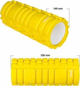 Movit Wałek do masażu MOVIT 33 x 14 cm, żółty 4