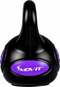 Kettlebell Movit MOVIT Hantle Kettlebell - 6 kg, czarno-fioletowy 4