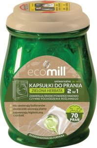 Mill Ecomill kapsułki do prania zielona herbata 70 szt 1