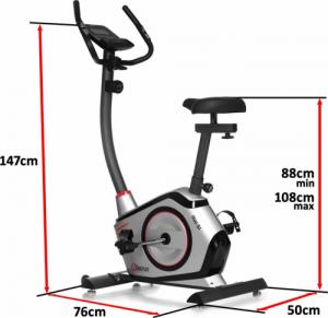 Rower stacjonarny Abarqs RW-51 magnetyczny 11