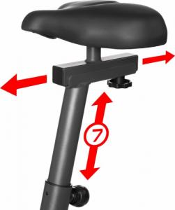 Rower stacjonarny Abarqs RW-51 magnetyczny 7