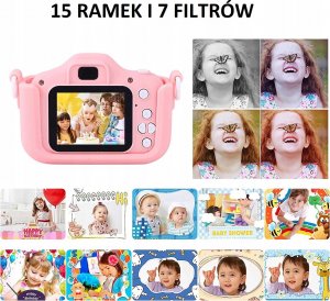 Kamera cyfrowa AD Accessories APARAT CYFROWY DLA DZIECI KAMERA FOTOGRAFICZNY HD 12