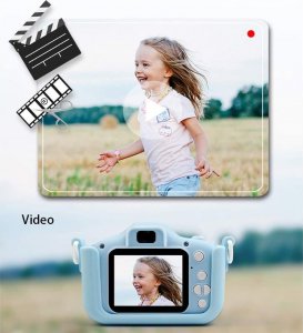 Kamera cyfrowa AD Accessories APARAT CYFROWY DLA DZIECI KAMERA FOTOGRAFICZNY HD 7