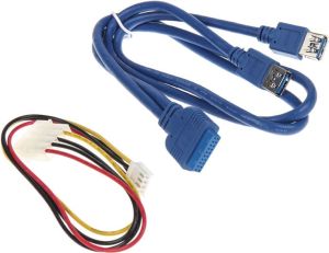 SilverStone Panel przedni z czytnikiem kart, portami USB, wyświetlaczem (SST-FP59) 4