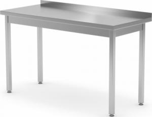 Hendi Stół blat roboczy stalowy przyścienny z rantem 120x70x85 cm - Hendi 812686 Stół blat roboczy stalowy przyścienny z rantem 120x70x85 cm - Hendi 812686 1