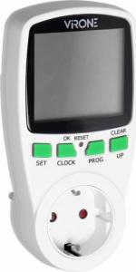 Orno Elektroniczny programator czasowy z wyświetlaczem LCD, wersja Schuko 4