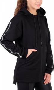 inSPORTline Bluza damska z kapturem oversize inSPORTline Overhoodie - Kolor Czarny, Rozmiar M 1