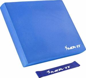 Movit Poduszka Balance z gumką gimnastyczną - niebieska 5