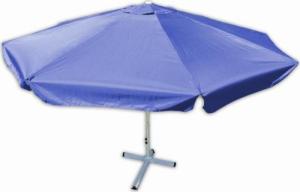 Garthen Parasol ogrodowy Garth niebieski z korbką 4 m 1