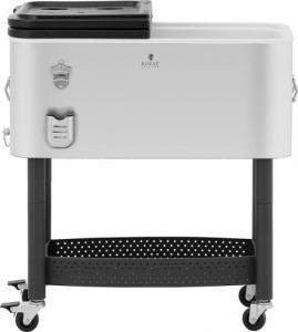 Royal Catering Chłodziarka pojemnik wózek barmański na lód napoje z półką 61 l Chłodziarka pojemnik wózek barmański na lód napoje z półką 61 l 5