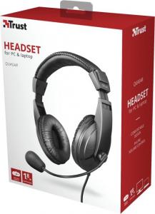Słuchawki Trust Quasar Czarne (21661) 6