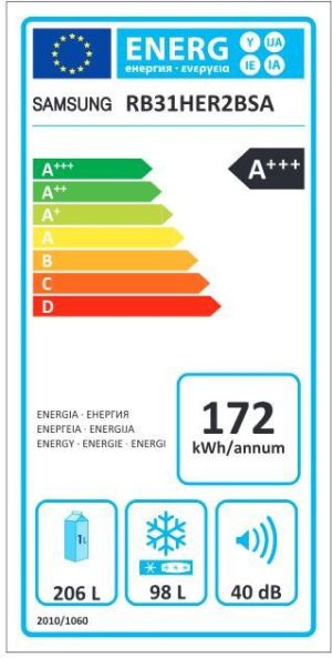 Lodówka Samsung RB31HER2BSA 6