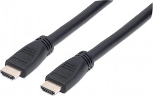 Kabel Manhattan HDMI - HDMI 10m czarny (353977) 1