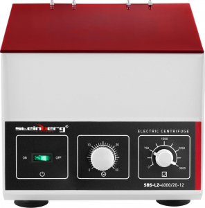 Steinberg Profesjonalna wirówka laboratoryjna do osocza do 12 próbówek 20ml 180W SBS-LZ-4000/20-12 7