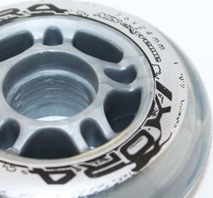 Nils Extreme Kółka PU 76x24 82A przezroczyste (16-30-016) 3