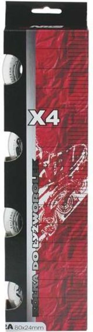 Nils Extreme Kółka PU 80x24 82A półprzezroczyste (16-30-017) 3