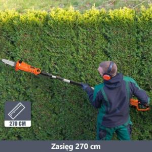 Piła łańcuchowa Costway Pilarka elektryczna na wysięgniku 270 cm 3