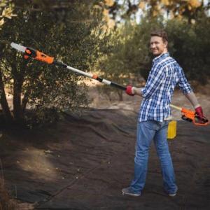 Piła łańcuchowa Costway Pilarka elektryczna na wysięgniku 270 cm 4