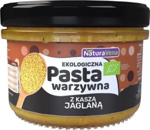 NaturaVena Pasta warzywna z kaszą jaglaną 185 g Bio NATURAVENA 1