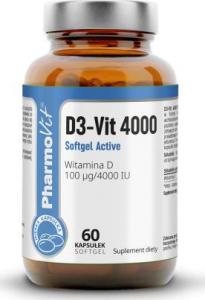 Pharmovit D3-Vit 4000 Softgel Active 60 kaps | Clean Label Pharmovit 1