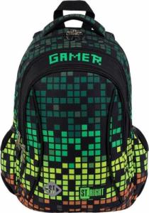 St.Majewski Plecak szkolny BP-26 piórnik worek Pixel Gamer 5