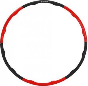 Pure2Improve Pure2Improve Hula Hoop Black/Red, Foam, PP (Polypropylene) 1