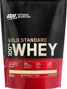 Optimum Nutrition 100% Whey Gold Standard Bag - 450g 1
