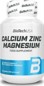 BIOTECH USA BioTech USA Calcium Zinc Magnesium - 100tabs 1