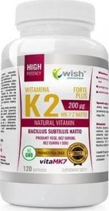 Wish Pharmaceutical WISH Pharmaceutical Vitamin K2 Mk-7 Natto 200mcg - 120caps 1