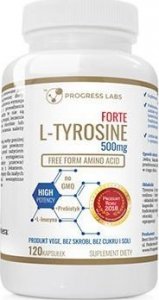 Progress Labs PROGRESS LABS L-Tyrosine Forte 500mg - 120caps 1