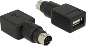 Adapter USB Delock 65898 USB - PS/2 Czarny  (65898) 1