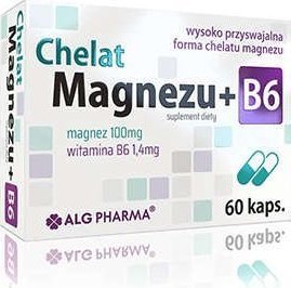 Alg Pharma ALG PHARMA Chelat Magnezu + B6 - 60caps. 1