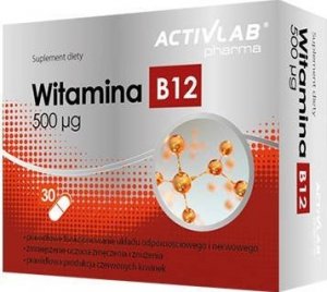 Activlab ACTIVLAB Witamina B12 500g - 30caps 1