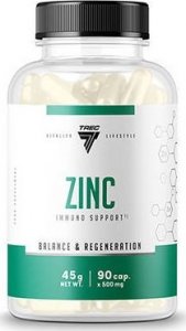 TREC TREC Vitality Zinc - 90caps.- Glukonian Cynku 1