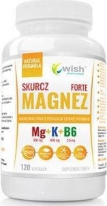 Wish Pharmaceutical WISH Pharmaceutical Magnez Skurcz Forte - 120caps. - Mg + K + B6 1