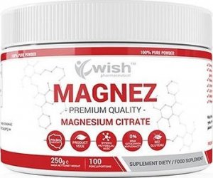 Wish Pharmaceutical WISH Pharmaceutical Cytrynian Magnezu - 250g 1