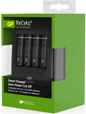 Ładowarka GP ReCyko+ Pro PB570 Ladegerät + 4x AA 2000mAH (135570GS210AAHCBC4) 2