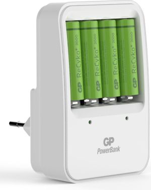 Ładowarka GP ReCyko+ PB420 Ladegerät +. 4 x AA 2000mAH (130420GS200AAHCC4) 2