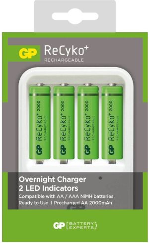 Ładowarka GP ReCyko+ PB420 Ladegerät +. 4 x AA 2000mAH (130420GS200AAHCC4) 3