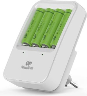Ładowarka GP ReCyko+ PB420 Ladegerät +. 4 x AA 2000mAH (130420GS200AAHCC4) 6