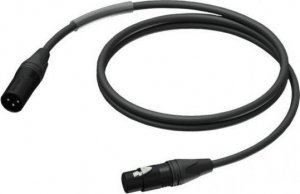 Kabel Power Color XLR - XLR 3m czarny (1KPPR096) 1