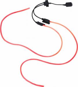 Vaude Oświetlenie rowerowe LED do każdego plecaka - Vaude OSRAM-Light me up Kit 1