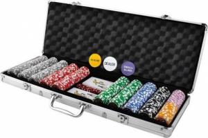 Upominkarnia Poker - zestaw 500 żetonów w walizce HQ 6