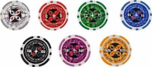 Upominkarnia Poker - zestaw 500 żetonów w walizce HQ 7