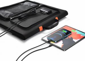 Ładowarka solarna Choetech Choetech ładowarka solarna składana 120W 1 x USB Typ C / 2 x USB Typ A (SC008) 5