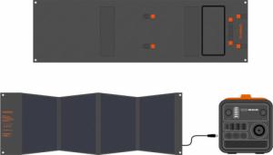 Ładowarka solarna Choetech Choetech ładowarka solarna składana 120W 1 x USB Typ C / 2 x USB Typ A (SC008) 10
