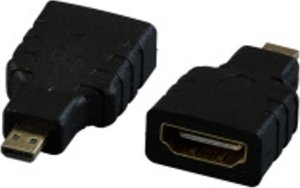 Adapter AV EFB EFB HDMI Adapter, HDMI-A auf HDMI-D Micro, Bu.-St., schwar 1