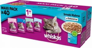 Whiskas WHISKAS Adult saszetka Smaki Rybne 40x 100g 1